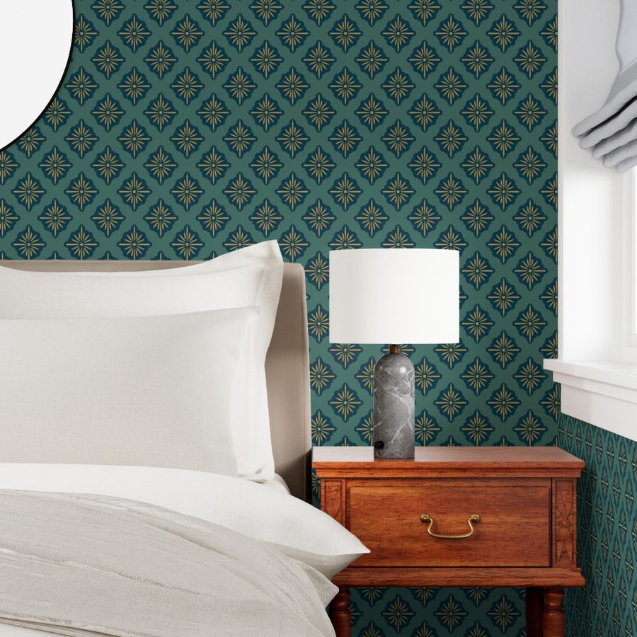 Boho Medallion Wallpaper