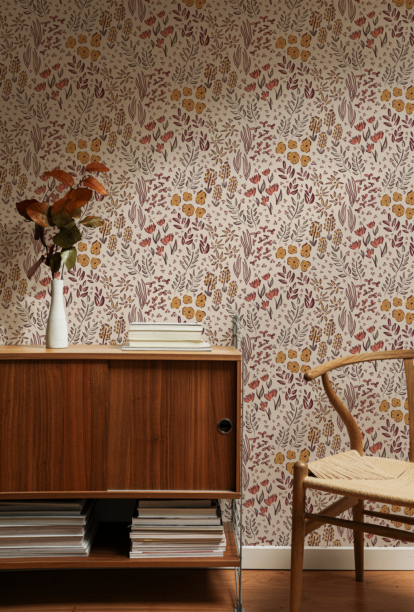 Wildflower Meadow Wallpaper