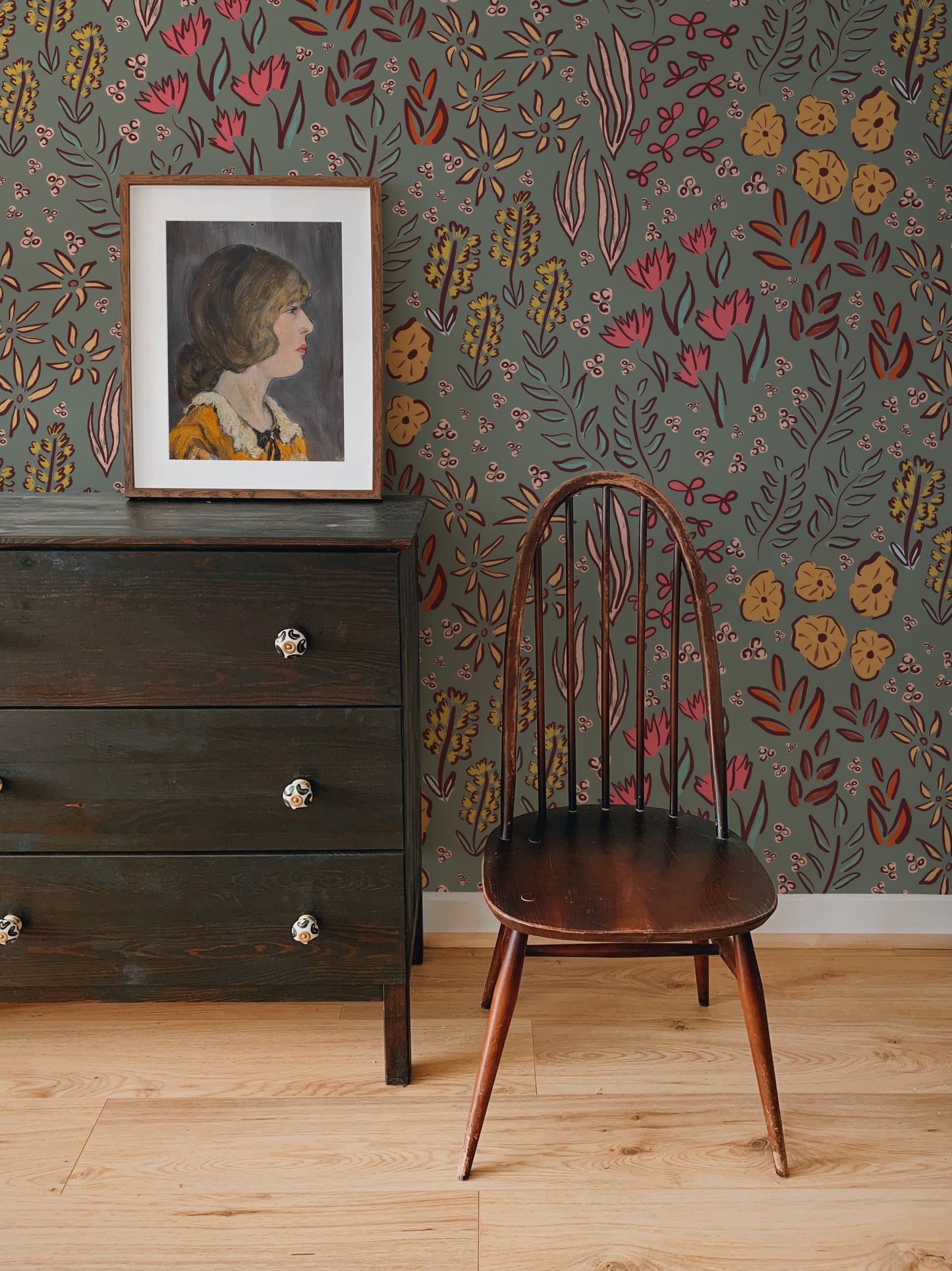 Wildflower Meadow Wallpaper