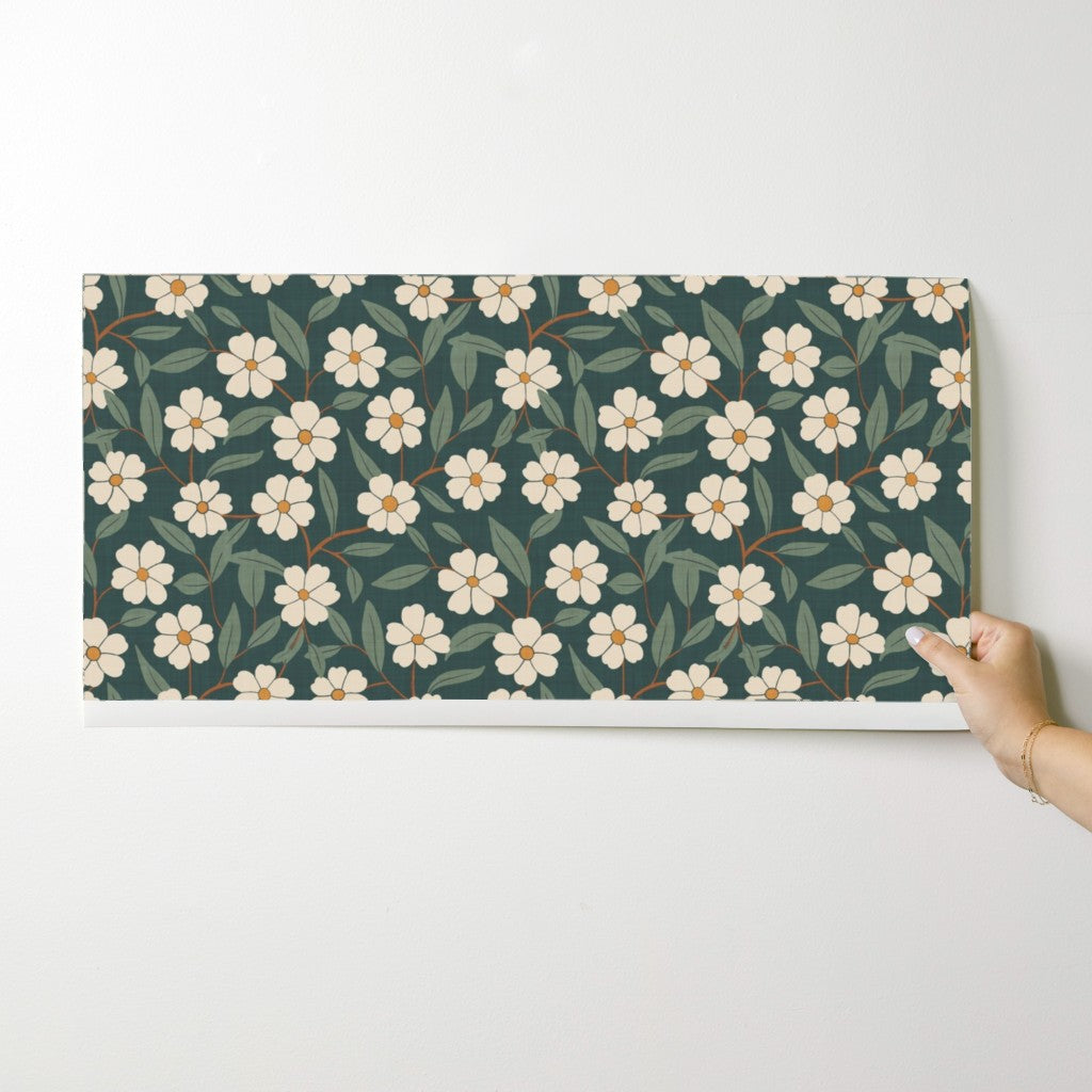 Western Wildflower Floral Wallpaper